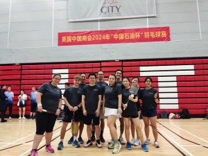 Alliotts team of badminton players